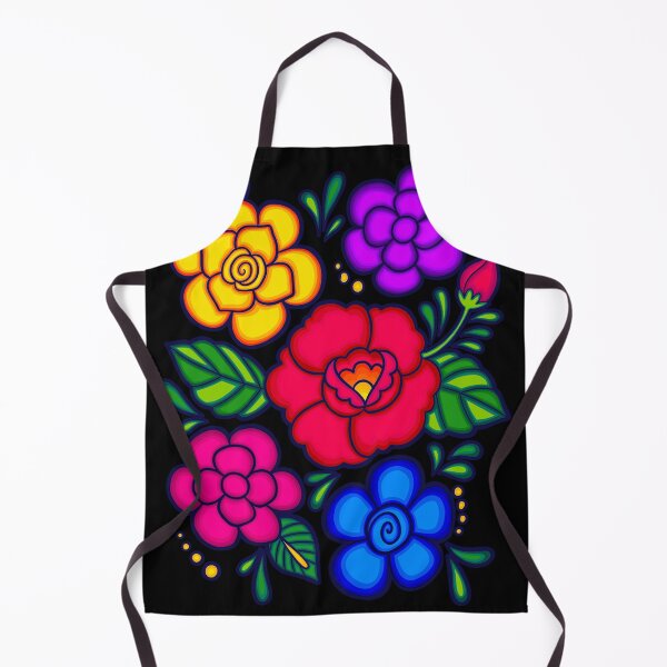 Item preview, Mexican Embroidered Flowers designed and sold by CattGDesigns.
