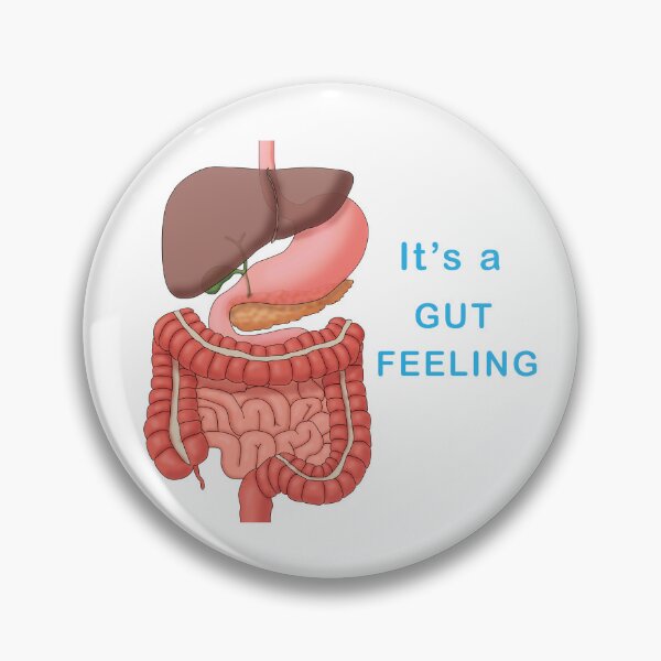 Item preview, It's a Gut Feeling Digestive System Illustration designed and sold by ScienceSource.