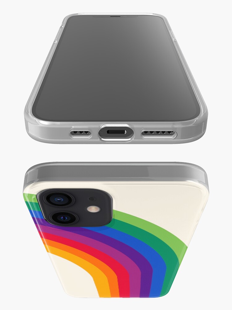 Alternate view of Groovy - rainbow 70s 1970s style retro throwback minimal happy hippie art decor iPhone Case & Cover