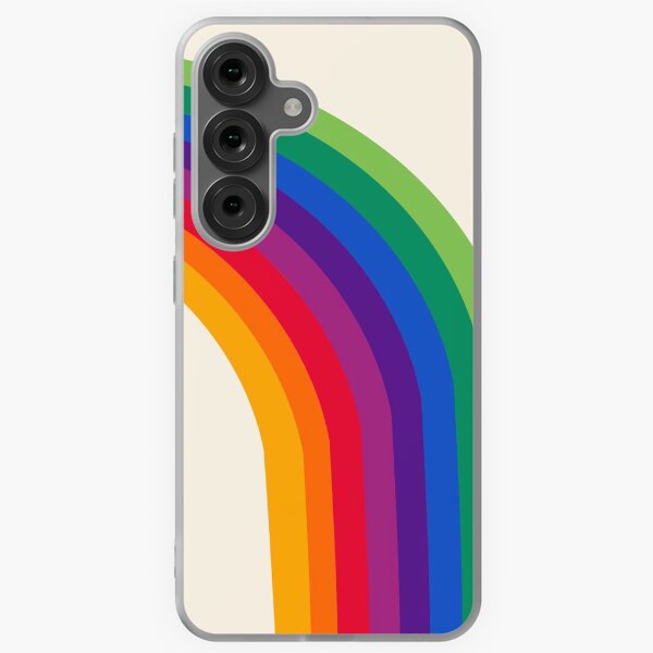 Item preview, Groovy - rainbow 70s 1970s style retro throwback minimal happy hippie art decor designed and sold by 78designs.