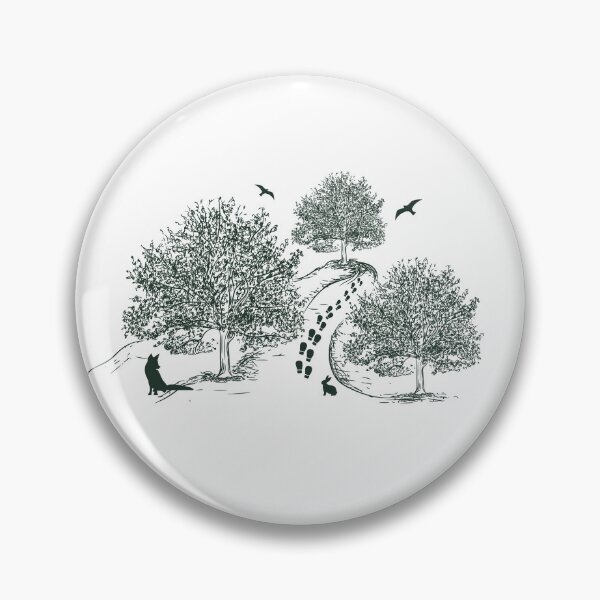 Item preview, Footprints in the woods designed and sold by Piartstudio.