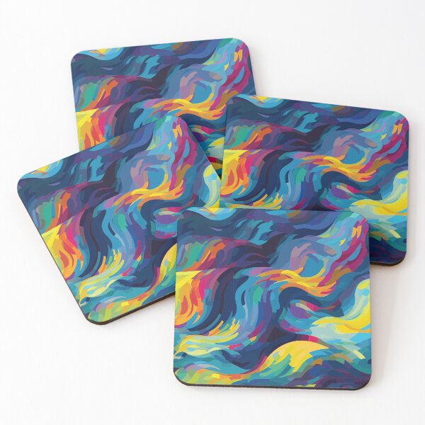 Item preview, Smoky Swirls of Color designed and sold by TopArtsy.