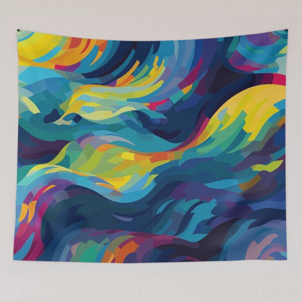 Item preview, Smoky Swirls of Color designed and sold by TopArtsy.