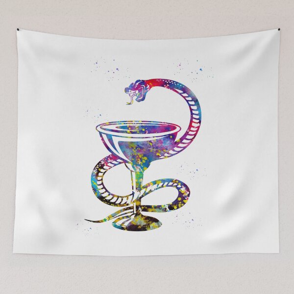 Item preview, Pharmacy Art Bowl of Hygieia designed and sold by Liededrom..