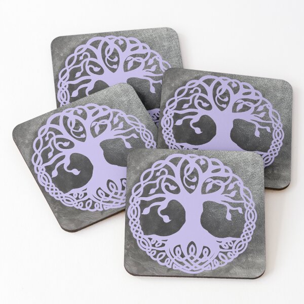 Item preview, Copy of Copy of Yggdrasil, Tree of Life - purple stone designed and sold by AnneADArt.