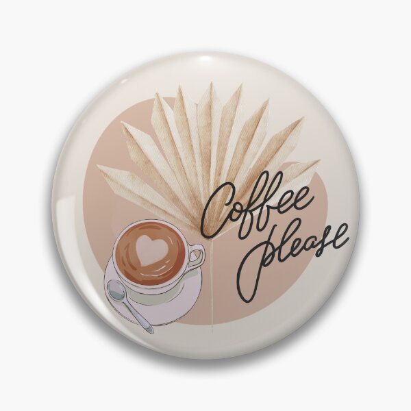 Item preview, Boho Coffee Please Mug with Dried Palm Leaf Design designed and sold by MelodySimmons.