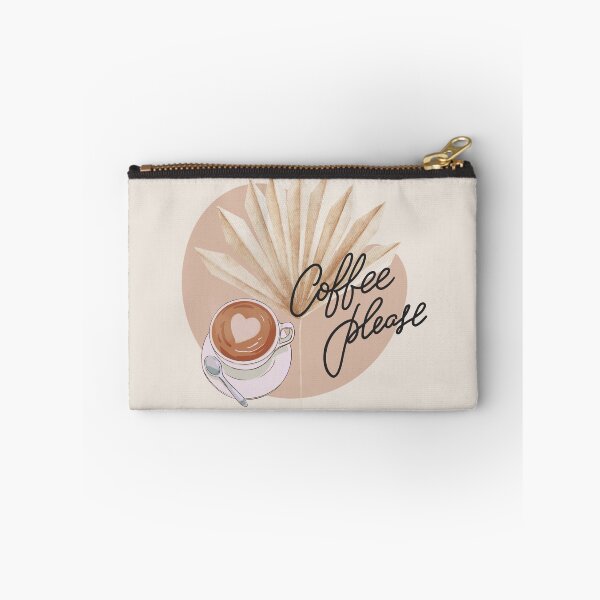 Item preview, Boho Coffee Please Mug with Dried Palm Leaf Design designed and sold by MelodySimmons.