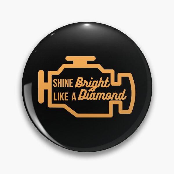 Item preview, CHECK ENGINE LIGHT FUNNY RIRI MEME designed and sold by SIKEWARDdesigns.