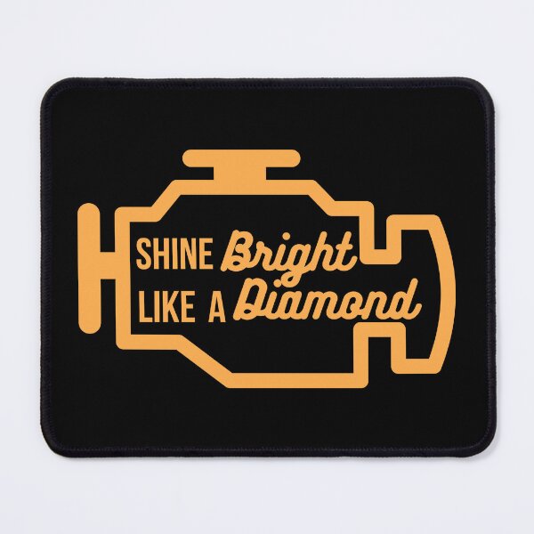 Item preview, CHECK ENGINE LIGHT FUNNY RIRI MEME designed and sold by SIKEWARDdesigns.