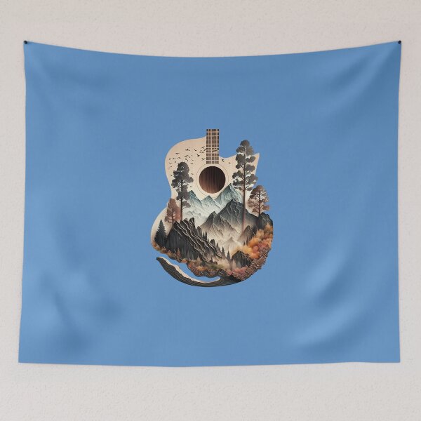 Item preview, Fusion of Guitar and Nature designed and sold by Silvio K..