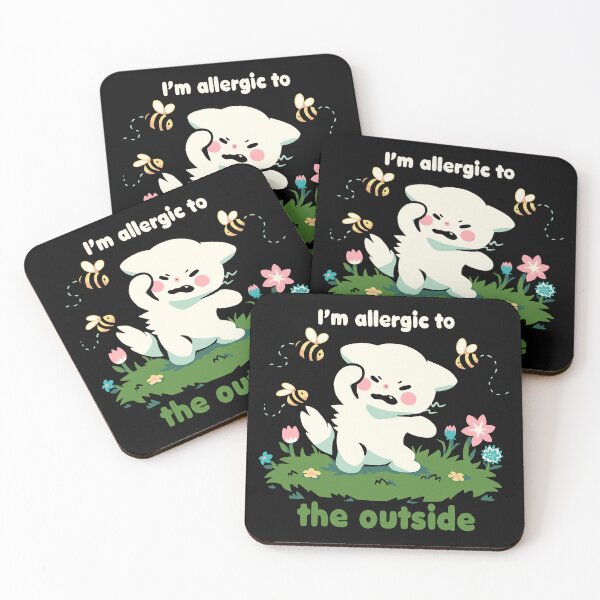 Item preview, Allergic to the Outside designed and sold by TechraNova.