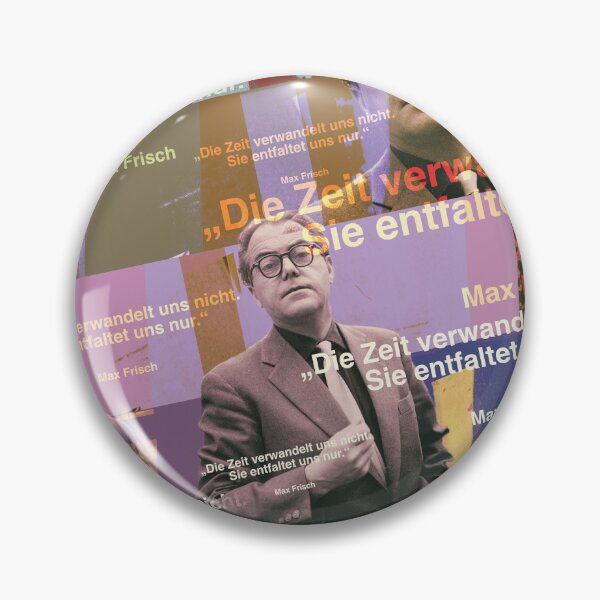 Artikelvorschau, Max Frisch Zitat, Zeit entworfen und verkauft von Mauswohn.
