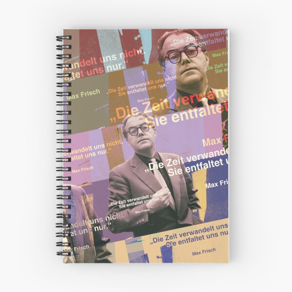 Artikelvorschau, Max Frisch Zitat, Zeit entworfen und verkauft von Mauswohn.