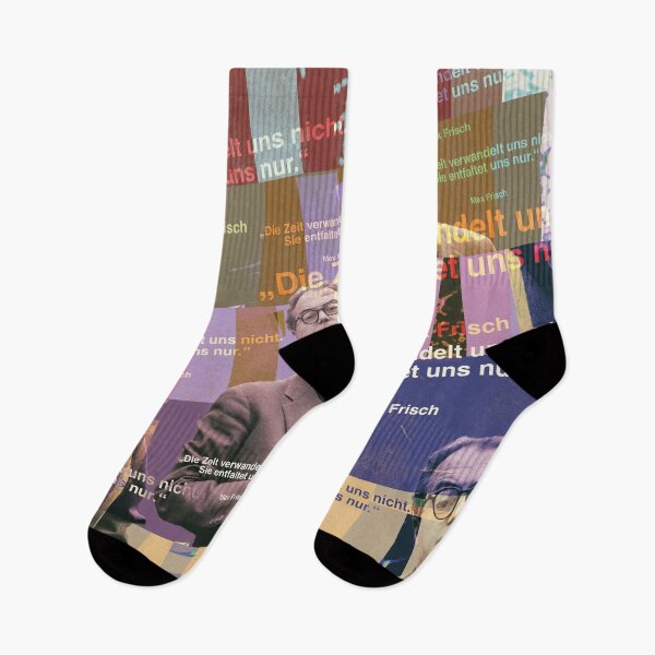 Item preview, Max Frisch quote, time designed and sold by Mauswohn.