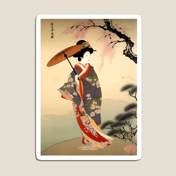 Nihonga: Old Japanese art collection #6 | Magnet