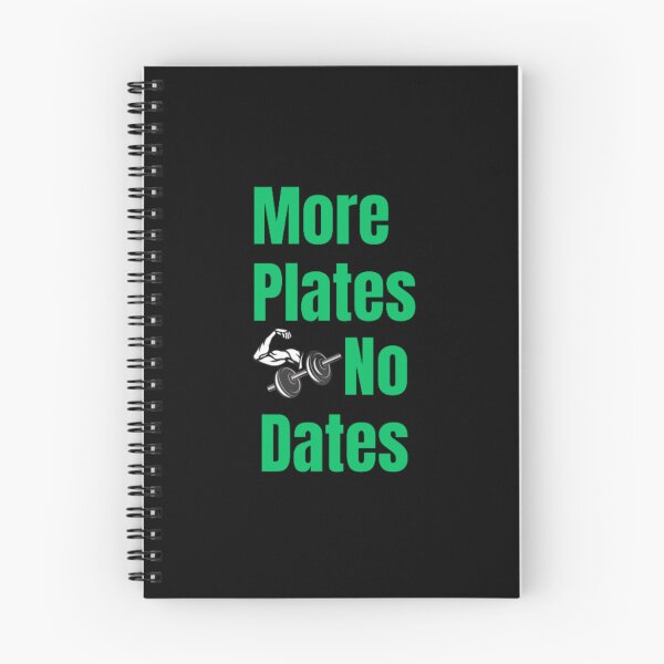 Item preview, More Plates No Dates Gym Fitness Bodybuilding  designed and sold by TeePassion.