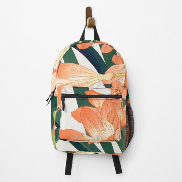 Item preview, Old Japanese Cliviminiata flower fine painting for home decoration. designed and sold by paulo silveira.