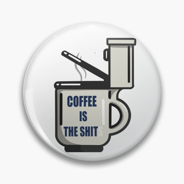 Artikelvorschau, Kaffee ist der Scheiß entworfen und verkauft von ApeMous Art.