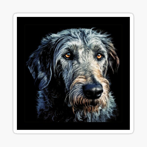 Artikel-Vorschau von Nobler Irish Wolf Hound, der Nationalhund Irlands, designt und verkauft von Richenda.