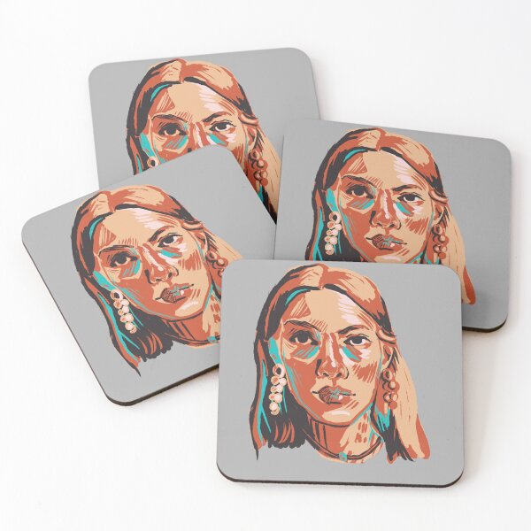 Item preview, Wood Cut Inspired Portrait designed and sold by Libby Snow.