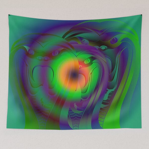 Item preview, Three cobras emerging between colors designed and sold by Bigrow.