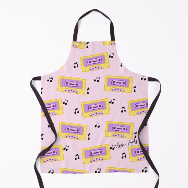 Item preview, Disco collection cassette tape purple and yellow- pink background designed and sold by Studio Lydia  Lovely.