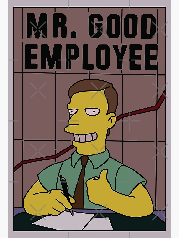 Mr. Good Employee | Poster