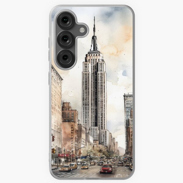 Item preview, Urban Majesty: Empire State Building Watercolor Dreams designed and sold by Timothy Redman.