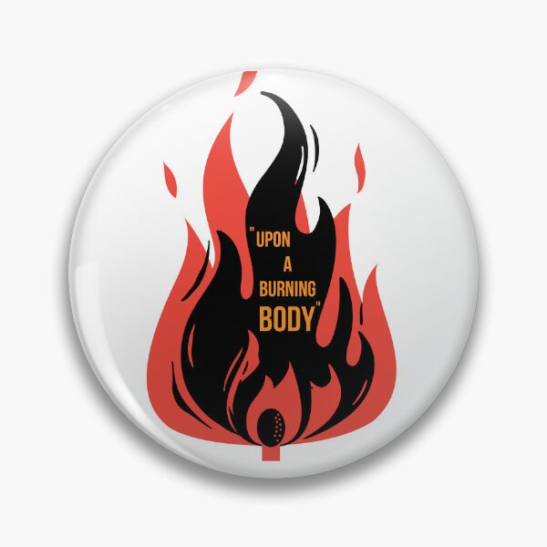 Item preview, upon a burning body designed and sold by Findmeifyoucan.
