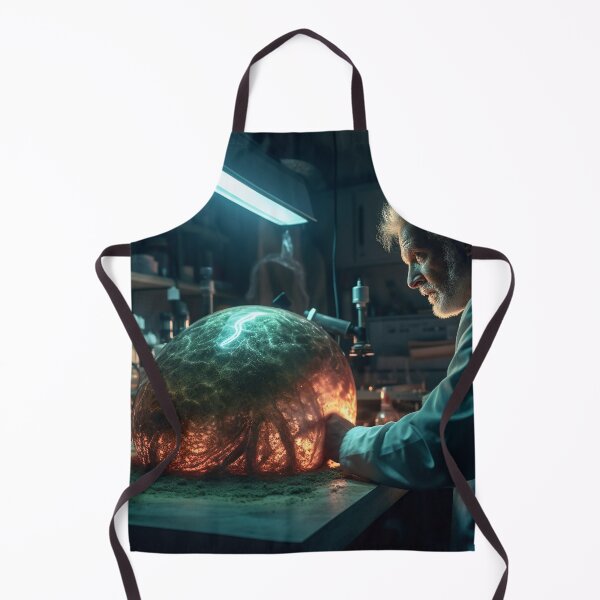 Item preview, Mad Scientist Creating a Plasma Monster in the Lab designed and sold by CreationP.