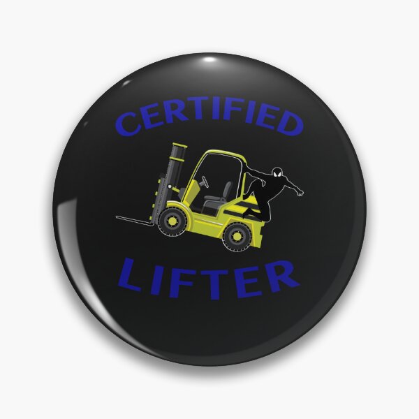 Artikelvorschau, Gabelstapler Ninja Certified Forklift Lifter NFYB entworfen und verkauft von TeamsterLife.
