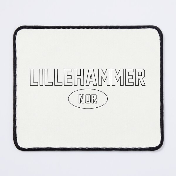 Item preview, Lillehammer NOR / Black Outline designed and sold by PEK1787.