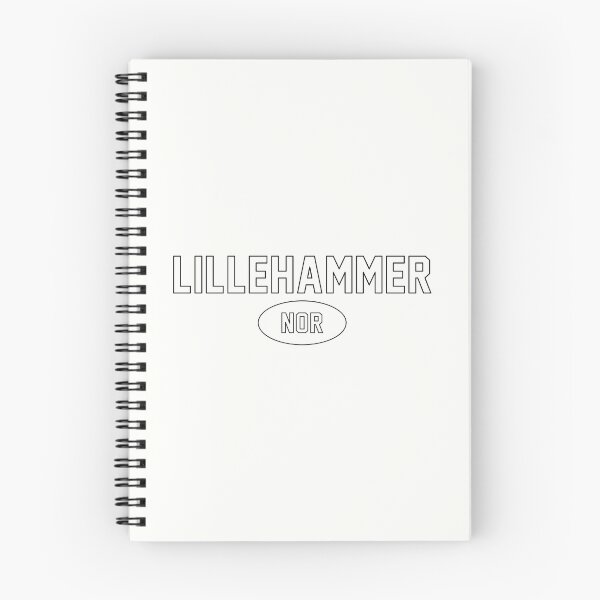 Item preview, Lillehammer NOR / Black Outline designed and sold by PEK1787.