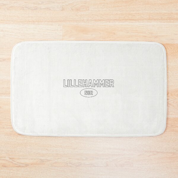 Item preview, Lillehammer NOR / Black Outline designed and sold by PEK1787.