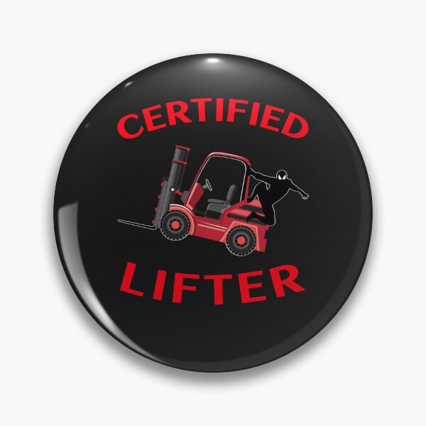 Item preview, Forklift Ninja Certified Forklift Lifter NFRR designed and sold by TeamsterLife.