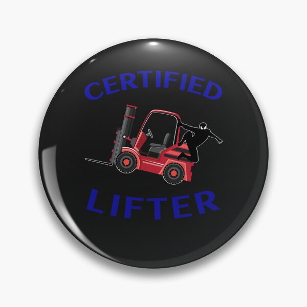 Artikelvorschau, Forklift Ninja Zertifizierter Gabelstaplerheber NFRB entworfen und verkauft von TeamsterLife.