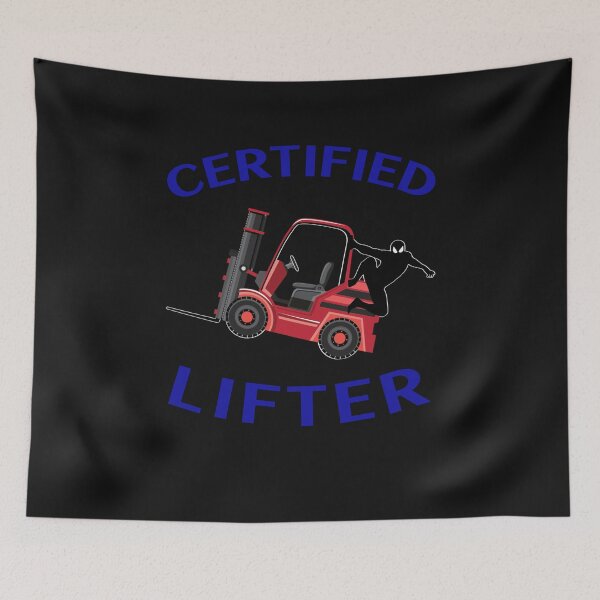 Item preview, Forklift Ninja Certified Forklift Lifter NFRB designed and sold by TeamsterLife.