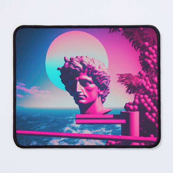 Item preview, Retro Futurism: A Vaporwave Fusion of Past and Present designed and sold by Mullet Monkey.