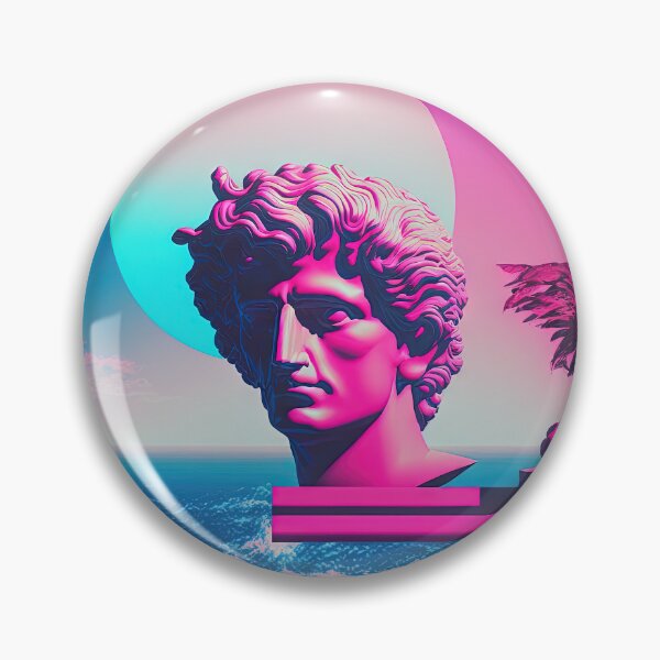 Item preview, Retro Futurism: A Vaporwave Fusion of Past and Present designed and sold by Mullet Monkey.
