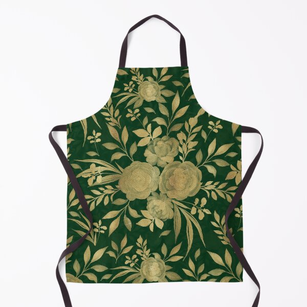 Item preview, Elegant Green Gold Roses Floral Design designed and sold by NdesignTrend.