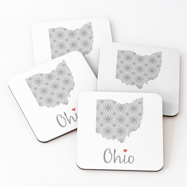 Item preview, Arte floral del estado de Ohio, Ohio es el hogar designed and sold by greystreetgal.