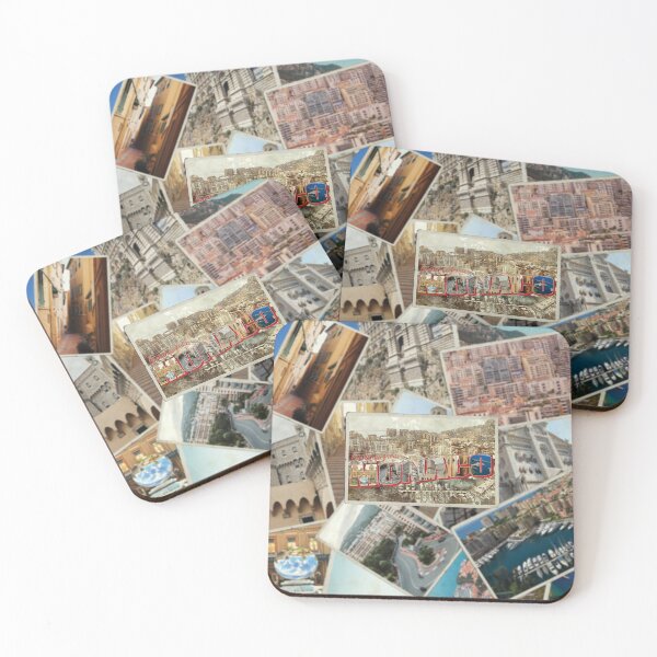 Item preview, Greetings from Monaco Vintage style retro souvenir designed and sold by DeveloperProp0.