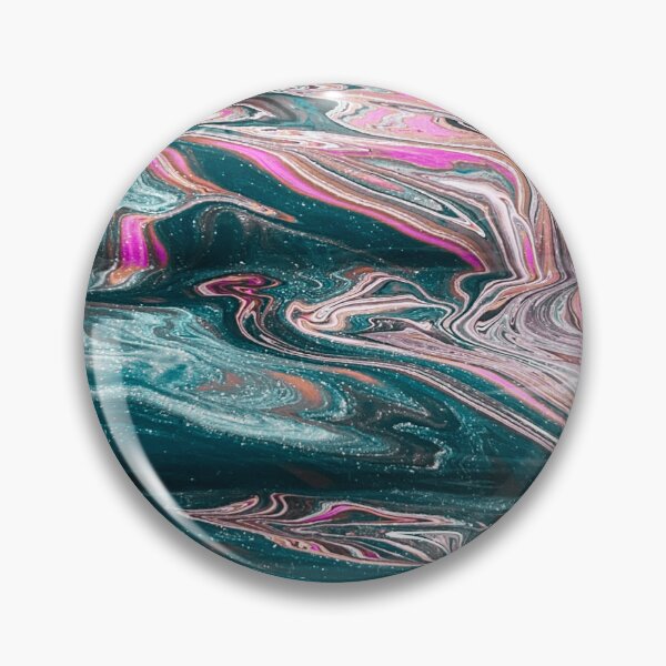 Artikelvorschau, Pink and Teal Acrylic Pour 2 entworfen und verkauft von Jenson Major.