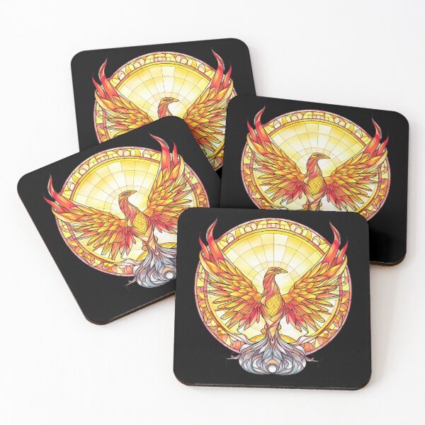 Item preview, Ash Bird: Phoenix Mythical Creature Awe Wonder Resurrection Legend Warm Fire Majestic  designed and sold by DigiNook.