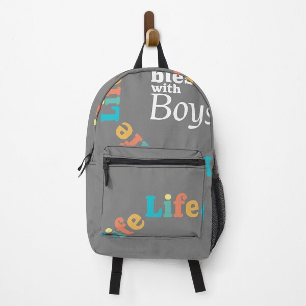 Item preview, Life is/ blessed with boys, Mother's Day, Father's Day, Gift from boys designed and sold by SHSDesigns.