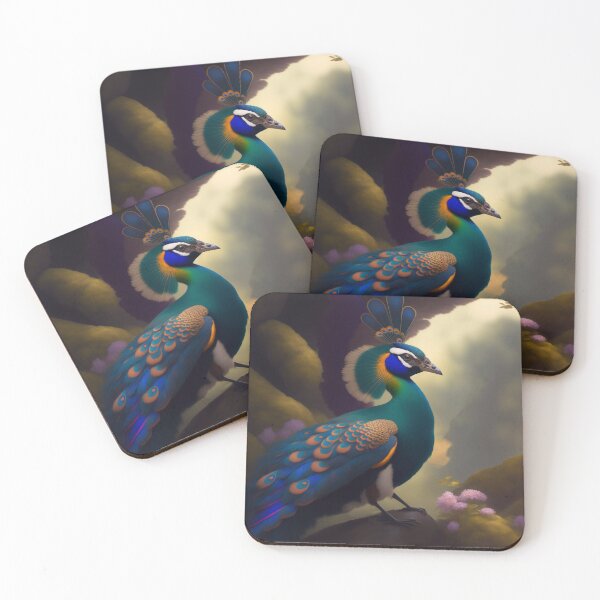 Item preview, Cool Colorful Peacock Classic designed and sold by BobbyTee Merch.