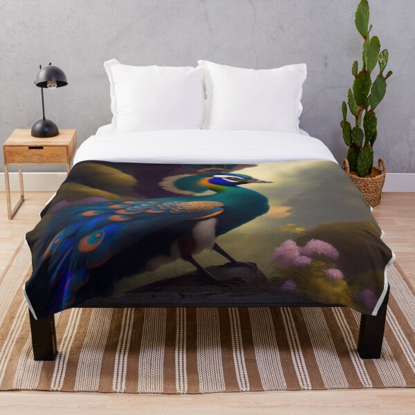 Item preview, Cool Colorful Peacock Classic designed and sold by BobbyTee Merch.