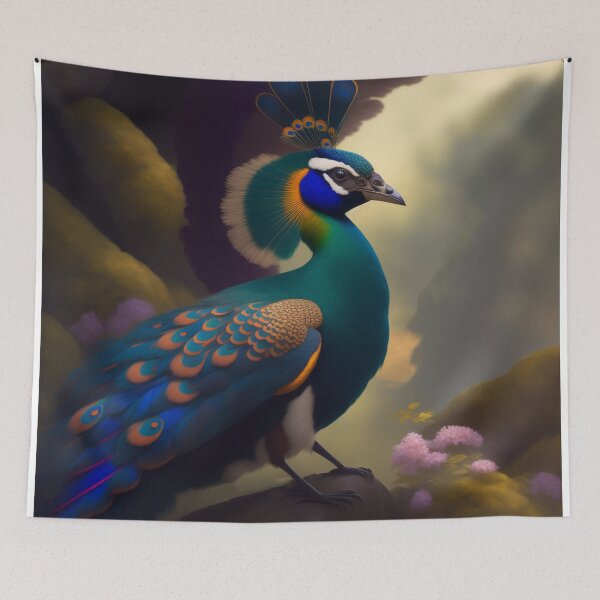 Item preview, Cool Colorful Peacock Classic designed and sold by BobbyTee Merch.