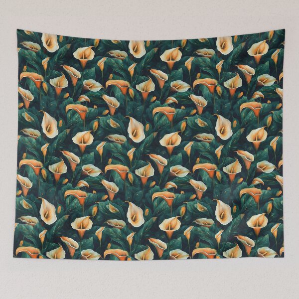Item preview, Stylish Calla Lily Pattern designed and sold by brindled.