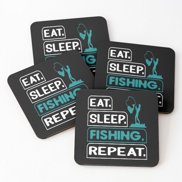 Item preview, Eat Sleep Fishing Repeat Love Fishing designed and sold by AmethystMurad.